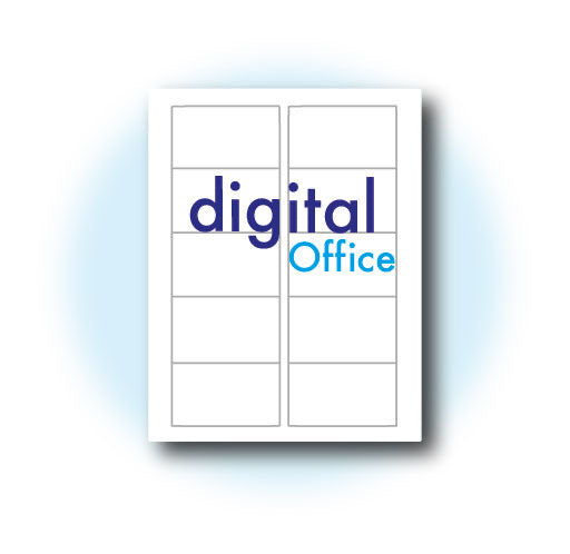 A4 Digital Office Labels - 100 Sheets